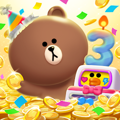 LINE マジックコイン ‐ ブラウンと遊べるコインゲーム
