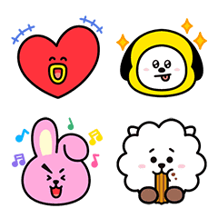 宇宙明星BT21 表情貼